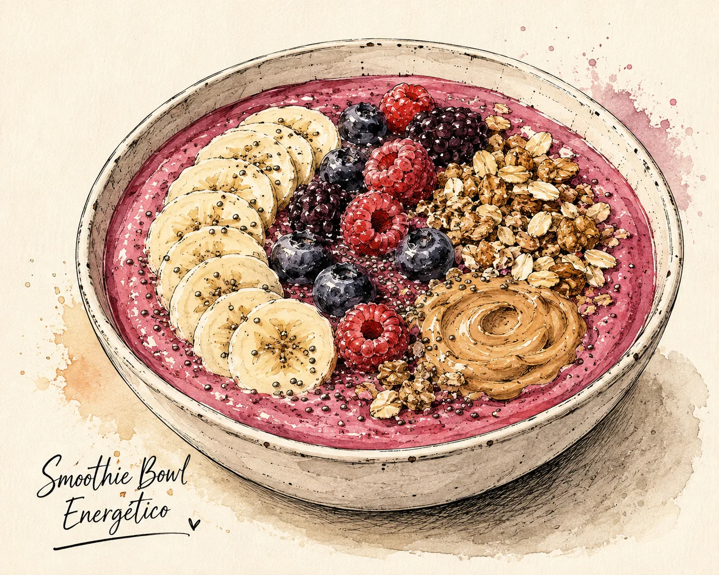 Smoothie Bowl Energético